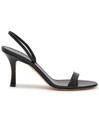 The Row - Ella 85 Leather Slingback Sandals - Lyst