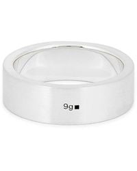 Le Gramme - 9g Brushed Sterling Ring - Lyst