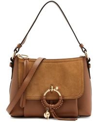 See By Chloé - Joan Small Grained Leather Cross-body Bag - Lyst