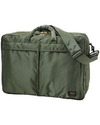 Porter-Yoshida and Co Tanker 3way Briefcase (l) - Green