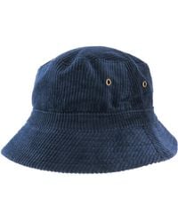 Charlton's of Northumberland 100% Cotton Corduroy Bucket Bush Hat Multiple Colours And Sizes - Blue