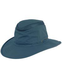 Charlton's of Northumberland Upf 50+ Aussie Style Sun Fedora Safari Bush Hat - Blue