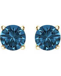 Haus of Brilliance - 14K 2.00 Cttw Lab Grown Diamond Stud Earrings With Screw Backs - Lyst