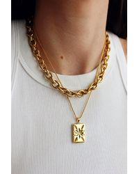 HAUS OF DECK - 18k Gold Plated Chunky Chain Star Layering Set - Lyst