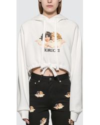 fiorucci cropped hoodie