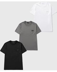 Prada Three-pack T-shirt - Multicolour