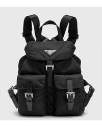 Prada Re-nylon Small Backpack - Black