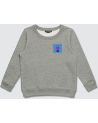 Acne Studios Mini Fairview Flag Sweatshirt - Gray