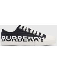 burberry trainers womens black