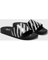 nike off white flip flops