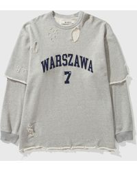 MISBHV Warszawa Sweatshirt - Grey
