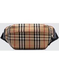 burberry medium vintage check bum bag
