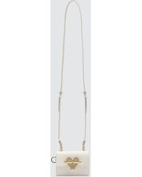 prada saffiano mini bag white