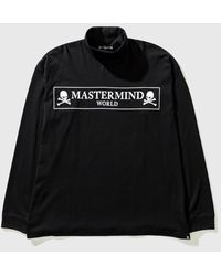 MASTERMIND WORLD Ls T-shirt - Black