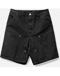 Carhartt WIP 'double Knee' Shorts in Natural for Men | Lyst Canada