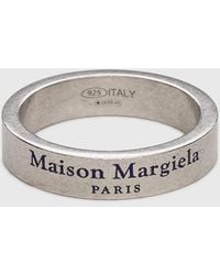 Maison Margiela Silver Ring - Metallic