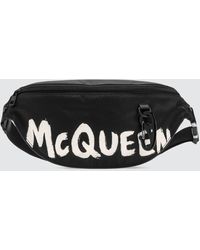 Alexander McQueen Oversize Harness Belt Bag - Black