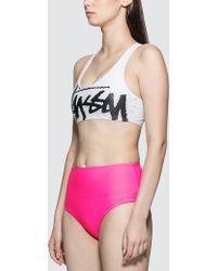stussy bikini top