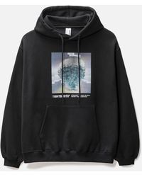 Tightbooth Wool Boa Hoodie Jkt in Black for Men | Lyst