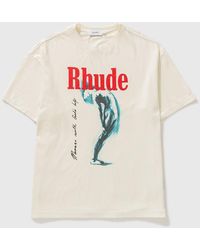 Rhude Short sleeve t-shirts for Men - Up to 60% off | Lyst
