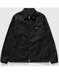 Prada Re-nylon Shirt Jacket - Black