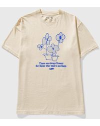 LO-FI Flowers T-shirt - Natural