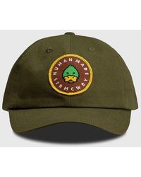 human made 6 panel twill cap