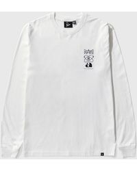 by Parra Rest Day Long Sleeve T-shirt - White