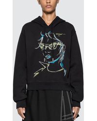 Off-White c/o Virgil Abloh Black Hoodie With Print