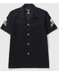Mastermind Japan Skull Embroidery Shirt - Black