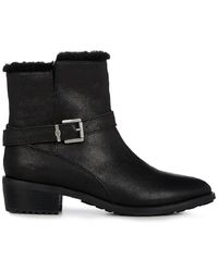 EMU Honeywell Black Waterproof Leather Ankle Boot