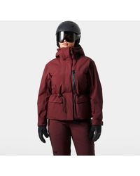 Helly Hansen - Nora Insulated 2.0 Ski Jacket Femme Rouge - Lyst