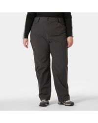 Helly Hansen - Pantalon Softshell Femme Brona Plus Gris - Lyst
