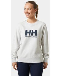 Helly Hansen - Hh® Logo Crew Sweatshirt 2.0 White - Lyst