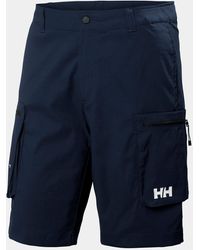 Helly Hansen - Move Quick-dry Shorts 2.0 Navy - Lyst