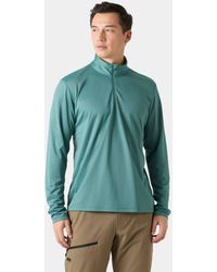 Helly Hansen - Haut À Demi-Zip Homme Hh Tech 2.0 Vert - Lyst