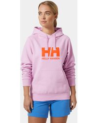 Helly Hansen - Hh® Logo Hoodie 2.0 Pink - Lyst