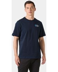 Helly Hansen - The Ocean Race T-Shirt 2.0 Homme Bleu Marine - Lyst