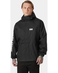 Helly Hansen - Men's Ervik Fully Waterproof Jacket Black - Lyst