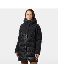 Helly Hansen - Winter Bliss Down Parka Femme Noir - Lyst