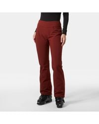 Helly Hansen - Nora Softshell Pants Femme Rouge - Lyst