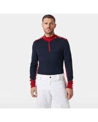 Helly Hansen - Lifa Merino Midweight 1/2 Zip Base Layer M - Lyst