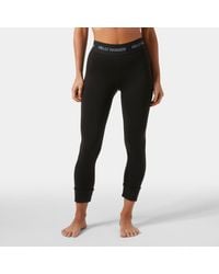Helly Hansen - Lifa Merino Midweight Base Layer 3/4 Pants Mujer - Lyst