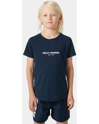 Helly Hansen - T-Shirt Junior Allure Bleu Marine - Lyst