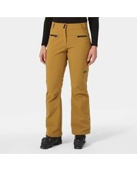 Helly Hansen - Pantalon De Ski Softshell Ajusté Femme Bellissimo 2 Marron - Lyst