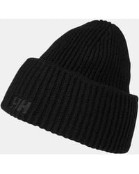 Helly Hansen - Soft Rib Berretto Nero - Lyst