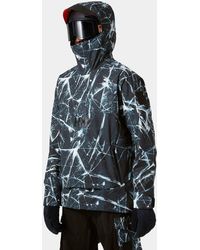 Helly Hansen - Ullr D Insulated Ski Anorak Jacket Black - Lyst
