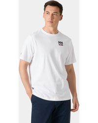 Helly Hansen - Shoreline T-Shirt 3.0 Bianco - Lyst
