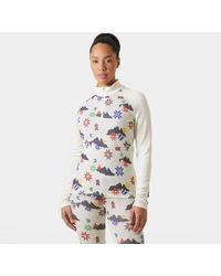 Helly Hansen - Lifa Merino Midweight Graphic 1/2 Zip Base Layer - Lyst
