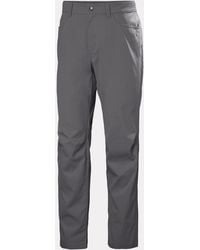 Helly Hansen - Holmen 5 Pocket Pants Grigio - Lyst
